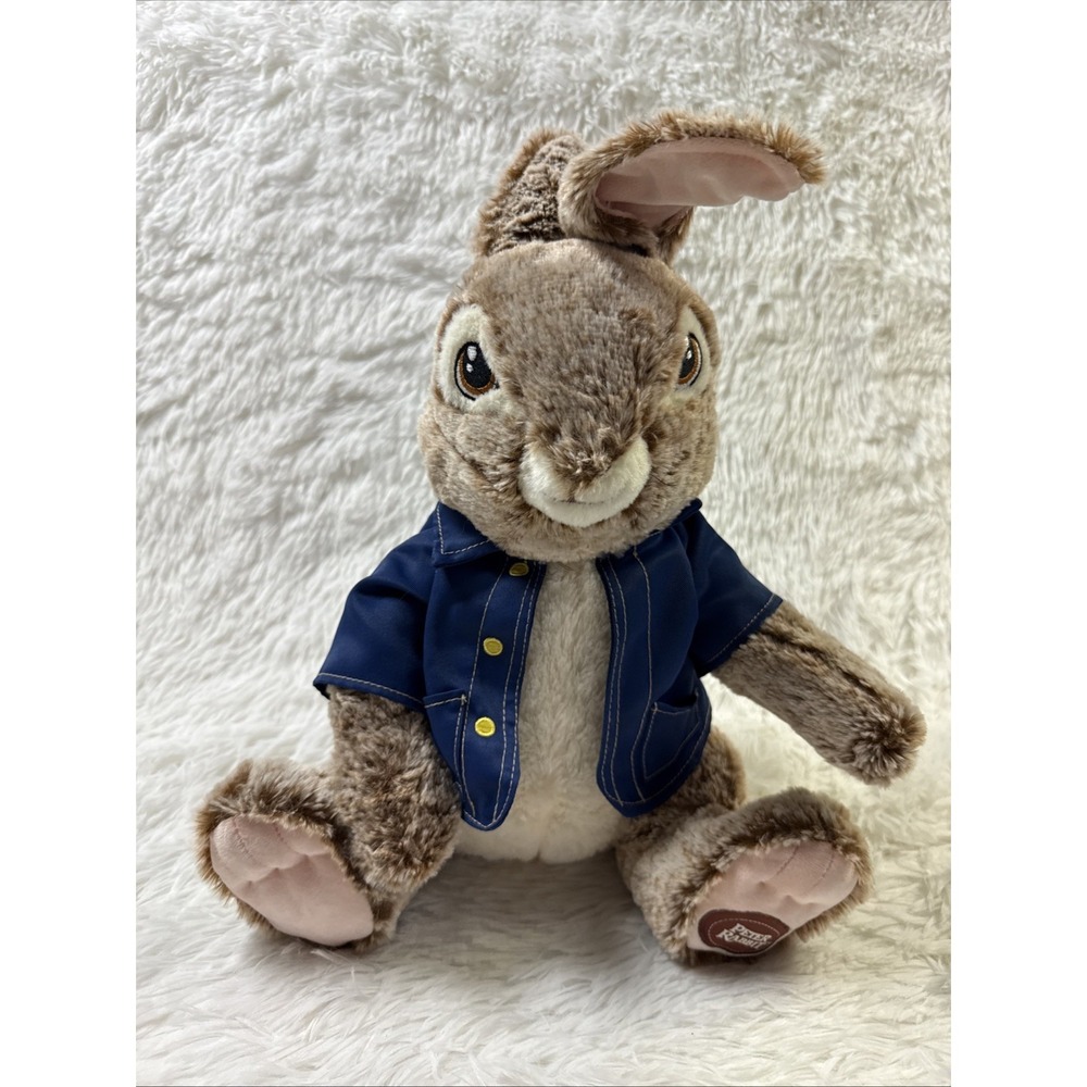 Dan Dee Collector's Choice Peter Rabbit Plush Bunny 14" Movie Rabbit